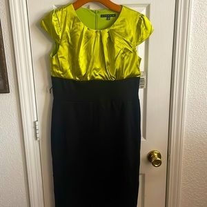 Tiana B Multi Colored Flattering Dress Sz 6